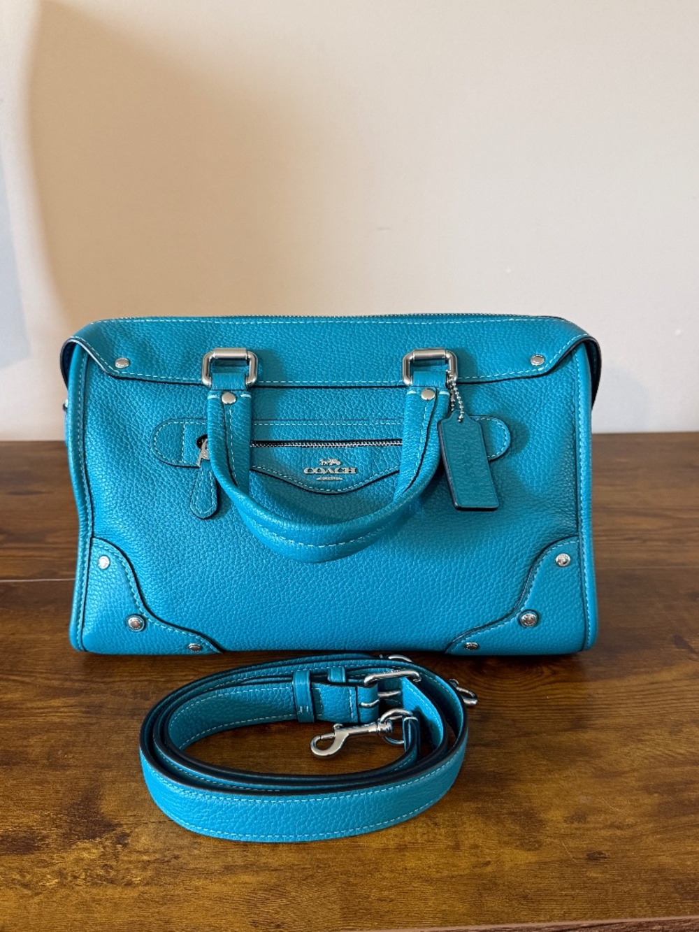Coach Millie Leather Satchel